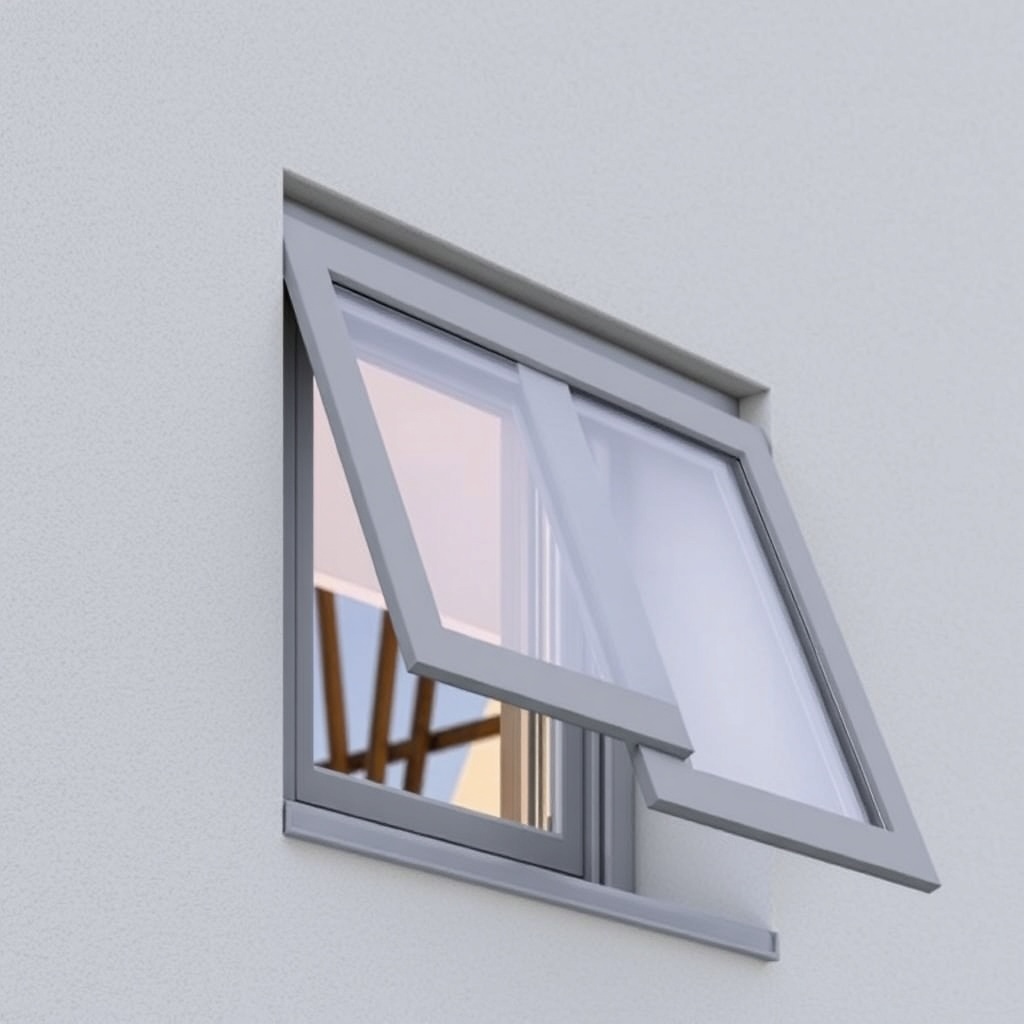 Şişli Antrasit Gri PVC Pencere Sistemleri ile Modern Cepheler