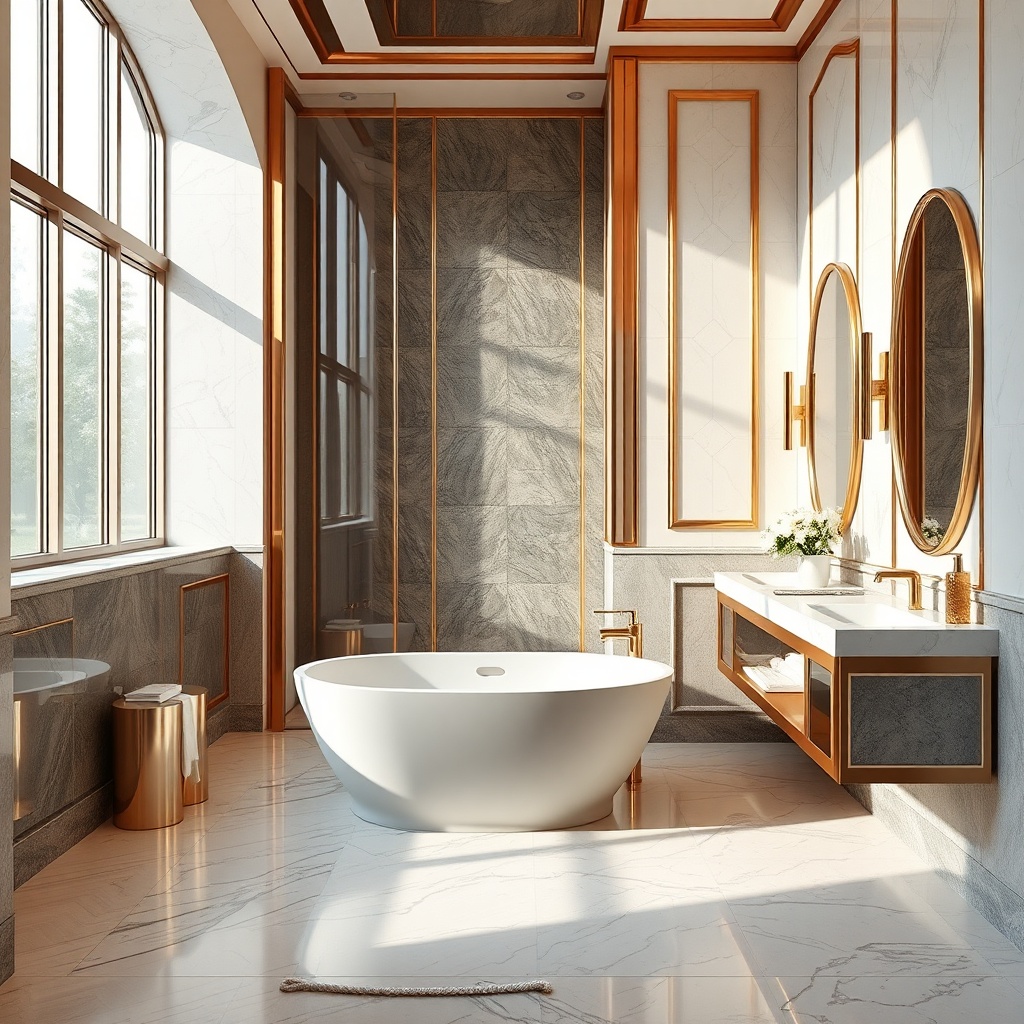 Şişli 2026 Trendi: Altın ve Rose Gold Duşakabin Detayları